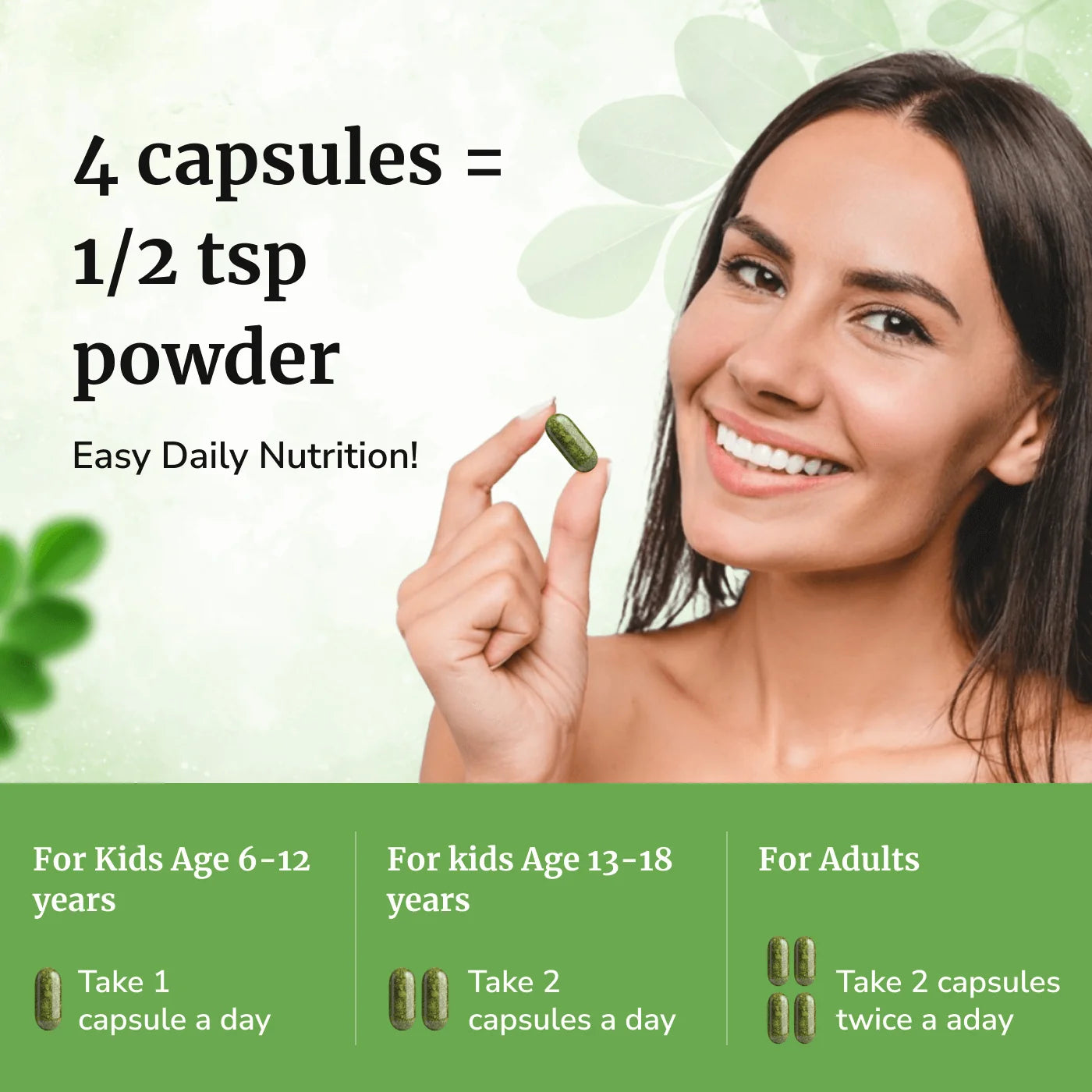 Moringa Capsules Herbal